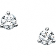 Picture of 14K White Gold Pair Diamond Earring