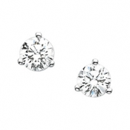 Picture of 14K White Gold Pair Diamond Earring