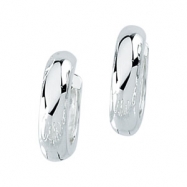 Picture of Sterling Silver Hinged Earring