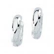 Sterling Silver Hinged Earring