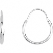 Picture of Sterling Silver Hoop Earring