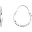 Sterling Silver Hoop Earring