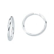 Picture of Sterling Silver Hinged Earring