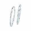 Sterling Silver Hinged Earring