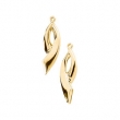 14K Yellow Gold Right Earring Jacket