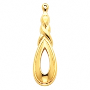 Picture of 14K Yellow Gold Earring Jacket