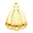 14K Yellow Gold Earring Jacket