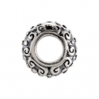 Sterling Silver Kera Decorative Bead Ring Size 6