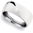 Stainless Steel Plain Domed Band