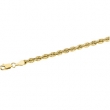 14K Yellow 7 INCH 04.00 MM ROPE CHAIN (REPLACING CH509) 04.00 Mm Rope Chain