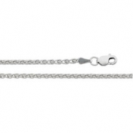 Picture of Sterling Silver 07.00 INCH WHEAT CHAIN Wheat Chain