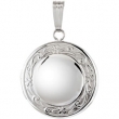 Sterling Silver Round Locket
