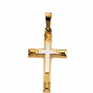 Picture of 14K Yellow Gold Cross Pendant