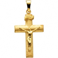 Picture of 14K Yellow Gold Crucifix Pendant