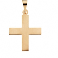 Picture of 14K Yellow Gold Greek Cross Pendant