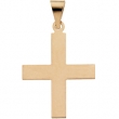 14K Yellow Gold Greek Cross Pendant