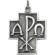 Picture of 14K Yellow Gold Alpha Omega Cross