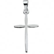 Picture of 14K White Gold Cross Pendant