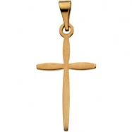 Picture of 14K Yellow Gold Cross Pendant