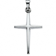 Picture of 14K White Gold Cross Pendant