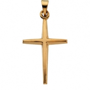 Picture of 14K Yellow Gold Cross Pendant
