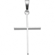 Picture of 14K White Gold Cross Pendant