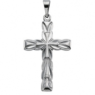 Picture of 14K White Gold Cross Pendant