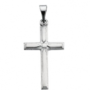 Picture of 14K White Gold Cross Pendant