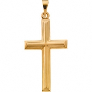 Picture of 14K Yellow Gold Cross Pendant
