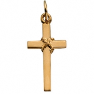 Picture of 14K Yellow Gold Cross Pendant