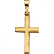 Picture of 14K Yellow Gold Cross Pendant