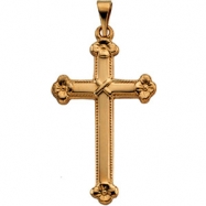 Picture of 14K Yellow Gold Cross Pendant