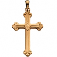 Picture of 14K Yellow Gold Cross Pendant