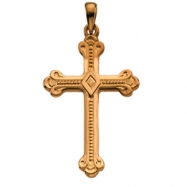 Picture of 14K Yellow Gold Cross Pendant