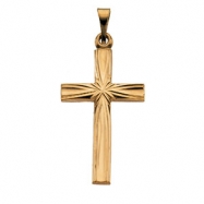Picture of 14K Yellow Gold Cross Pendant