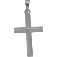 Picture of 14K White Gold Cross Pendant