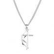 Sterling Silver Methodist Cross Necklace
