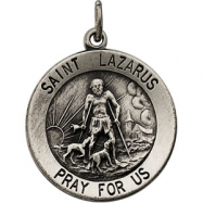 Picture of 14K Yellow 15.00 MM St. Lazarus Medal