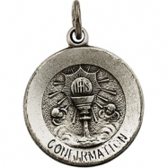 Picture of Sterling Silver 14.75 MM Confirmation Cup Medal