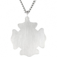 Picture of Sterling Silver 16.75 Rd St. Florian Pend Medal