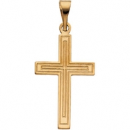 Picture of 14K Yellow Gold Cross Pendant