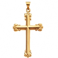 Picture of 14K Yellow Gold Cross Pendant