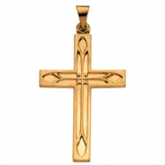 Picture of 14K Yellow Gold Cross Pendant