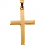 Picture of 14K Yellow Gold Cross Pendant