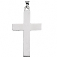 Picture of 14K White Gold Cross Pendant