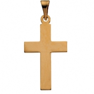 Picture of 14K Yellow Gold Cross Pendant