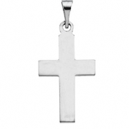 Picture of 14K White Gold Cross Pendant
