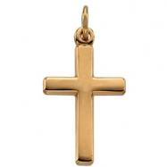 Picture of 14K Yellow Gold Cross Pendant