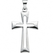 Picture of 14K White Gold Cross Pendant