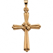 Picture of 14K Yellow Gold Cross Pendant